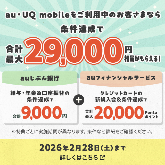 じ銀＋FSキャンペーン29,000円